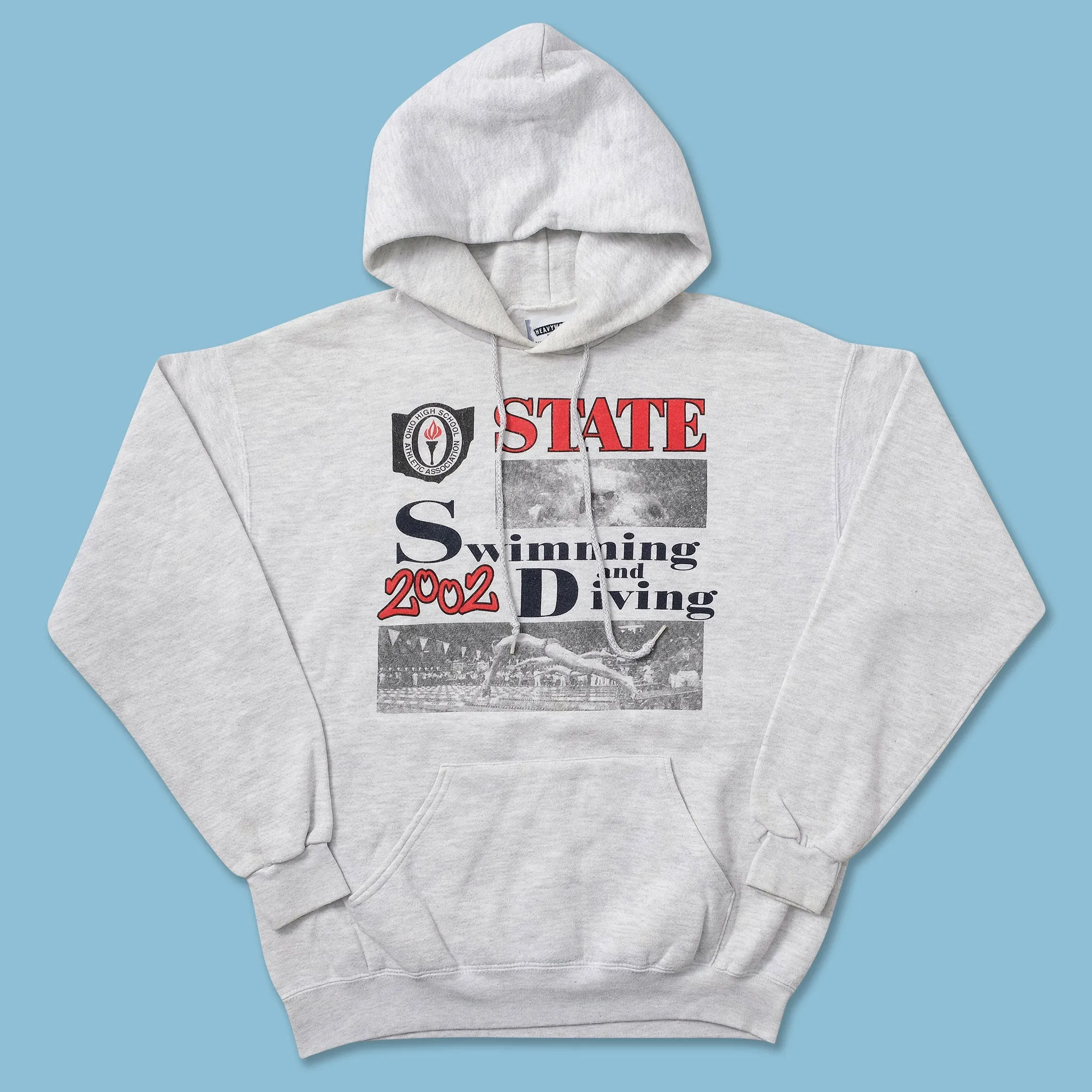 2002 Swimming & Diving Hoody Medium