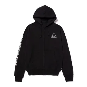 All Means Triple Triangle Full-Zip Hoodie