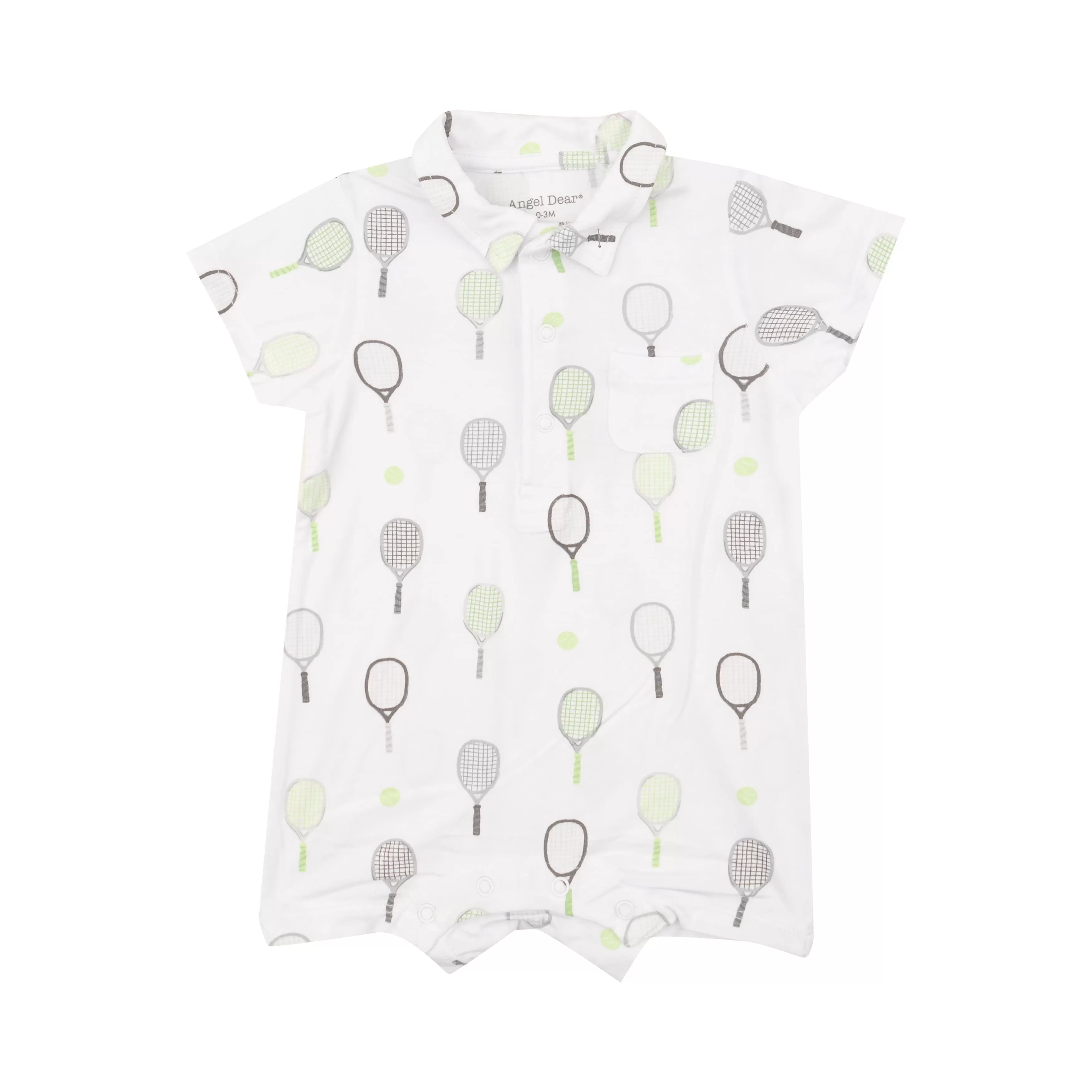 Angel Dear - Tennis Green Polo Shortie