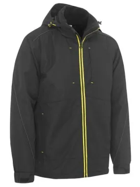 Bisley Flex and Move Wet Weather Jacket Heavy Duty Dobby