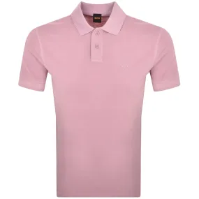 BOSS Prime Polo T Shirt Purple