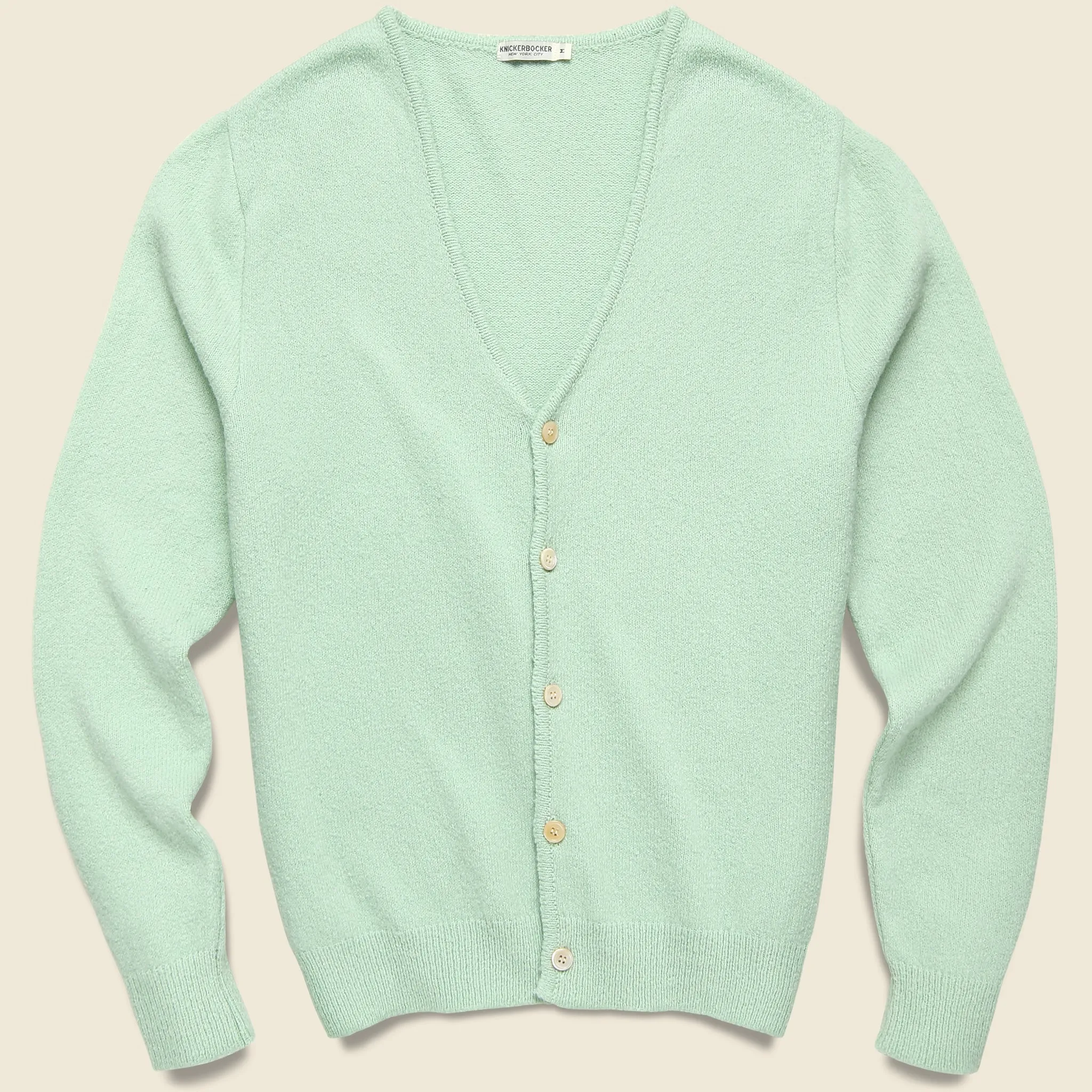 Boucle Cardigan - Mint