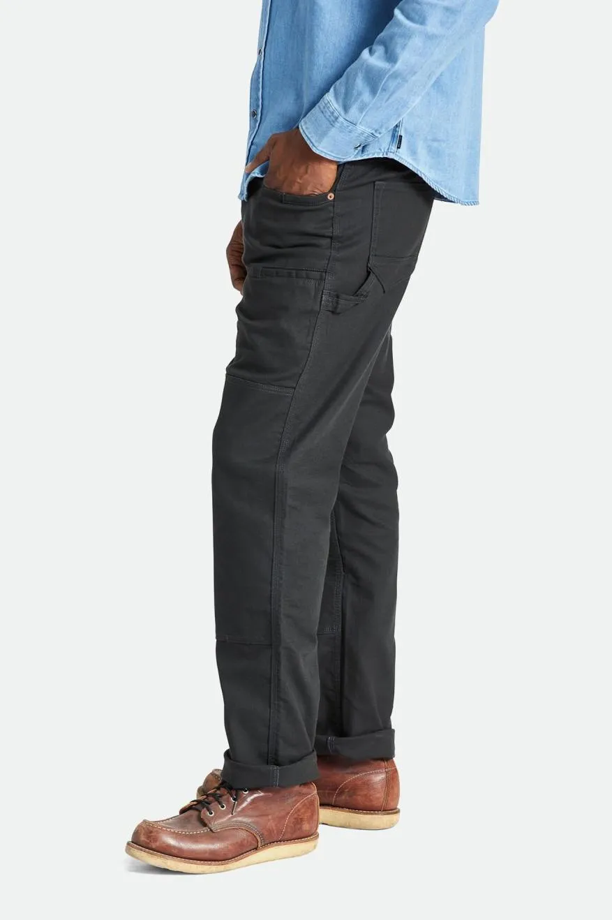 Builders Carpenter Stretch Pant - Washed Black