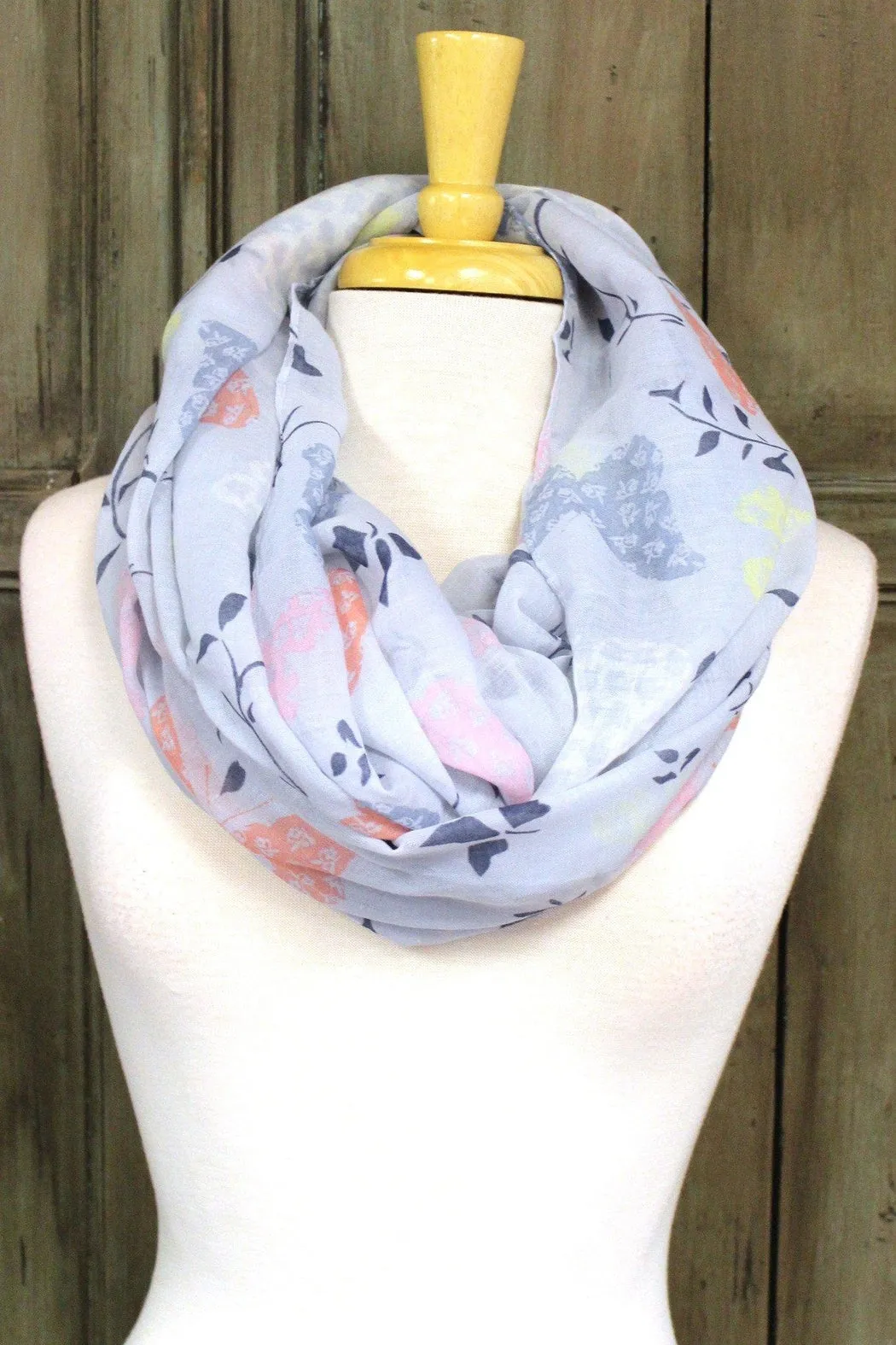 Butterfly Infinity Scarf