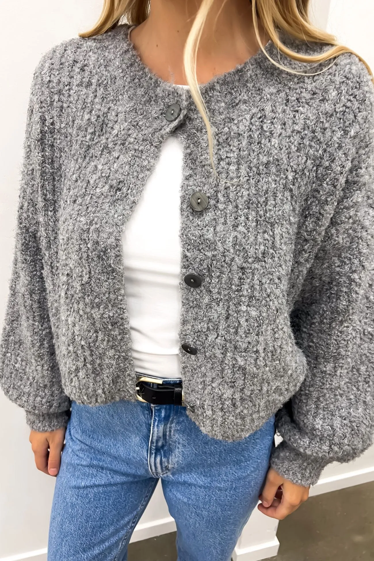 Carrie Cardigan Grey