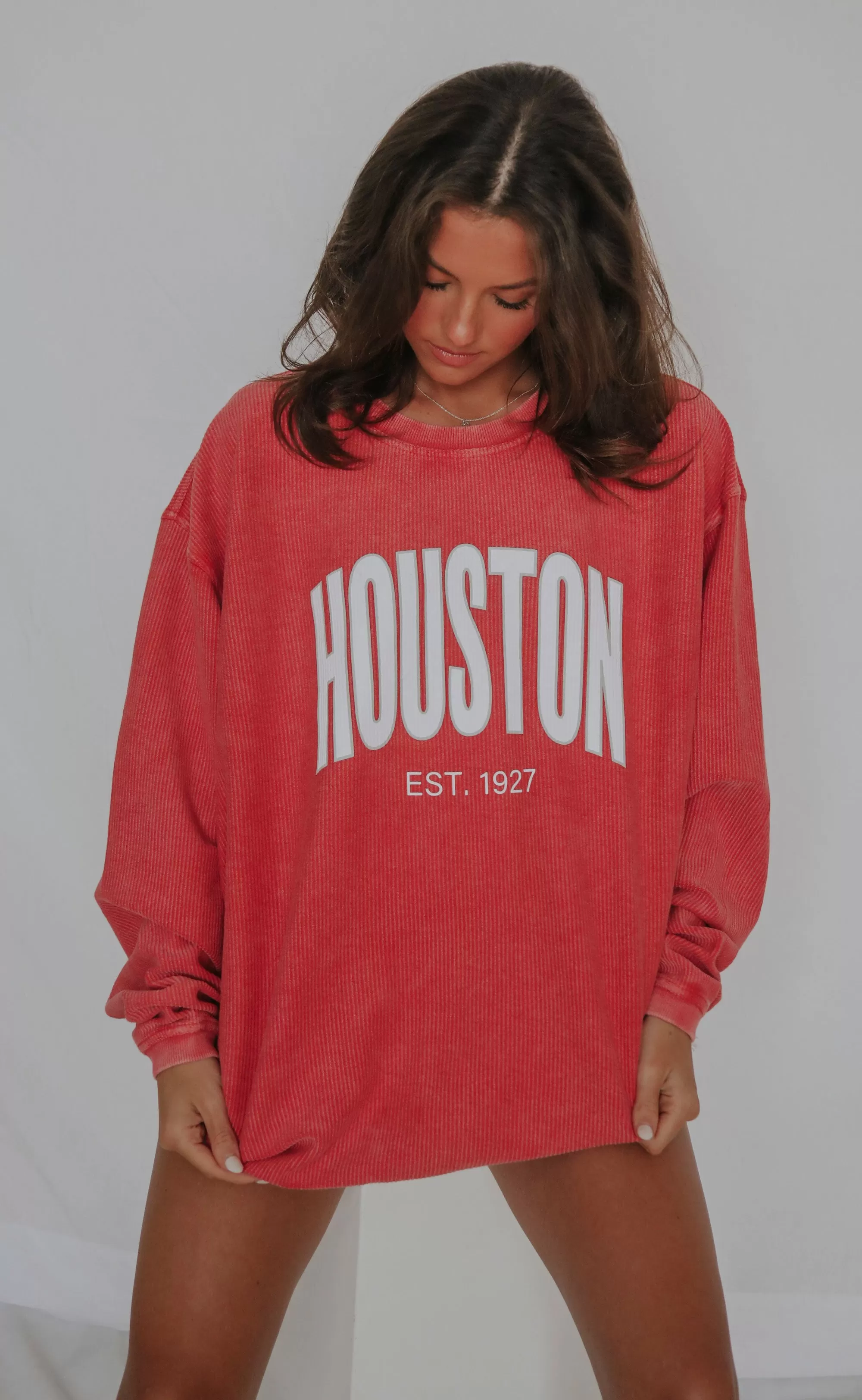 charlie southern: houston corded sweatshirt