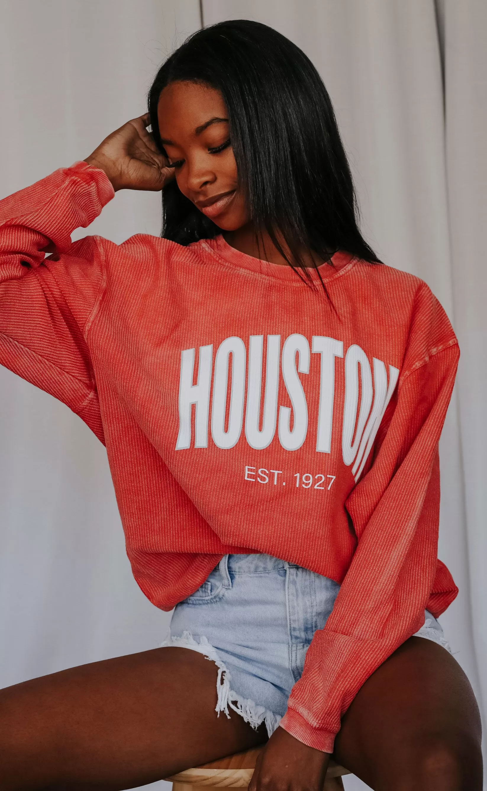 charlie southern: houston corded sweatshirt