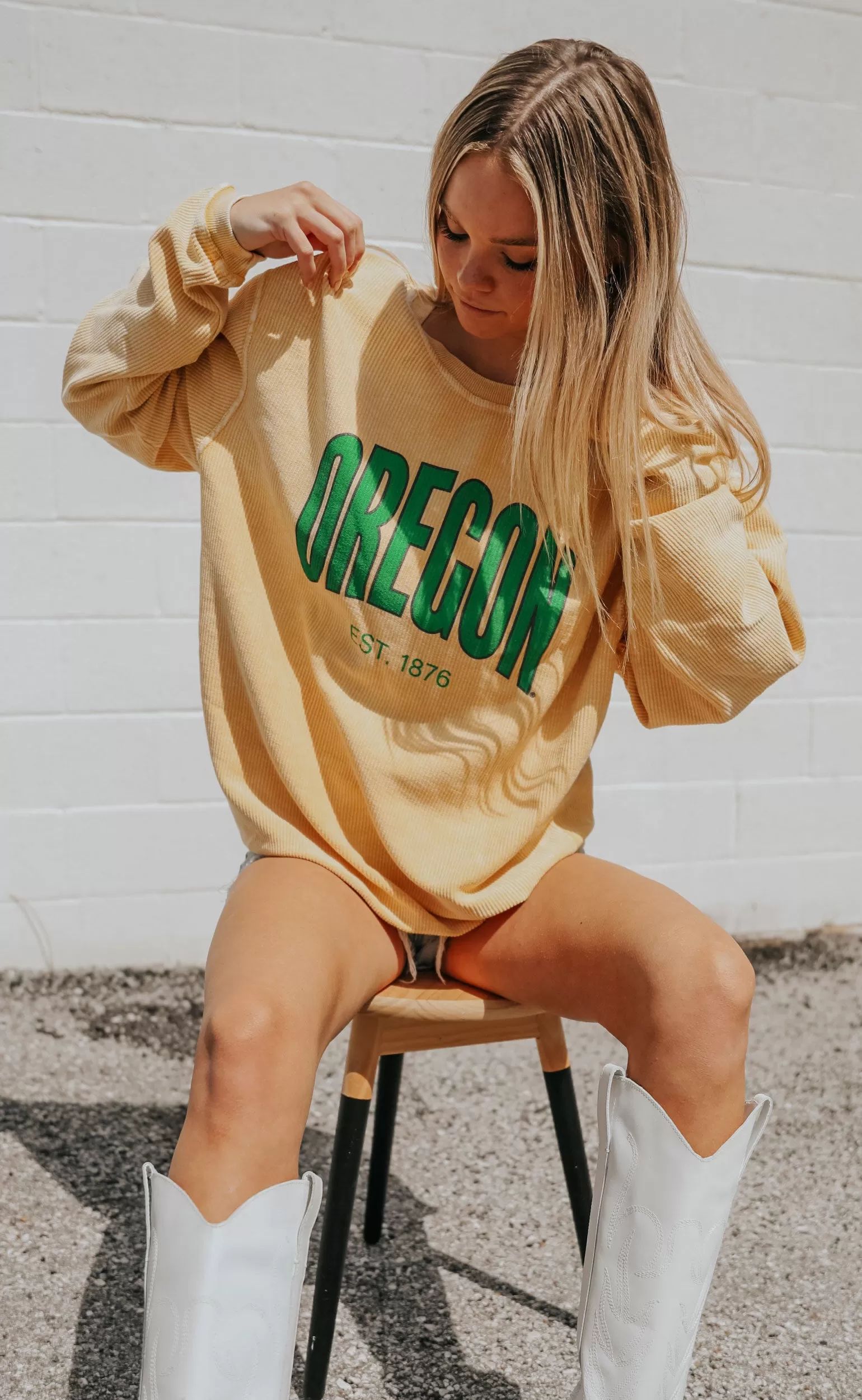 charlie southern: oregon corded sweatshirt