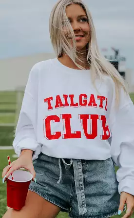 charlie southern: tailgate club corded sweatshirt