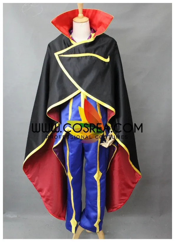 Code Geass Lelouch Zero Cosplay Costume