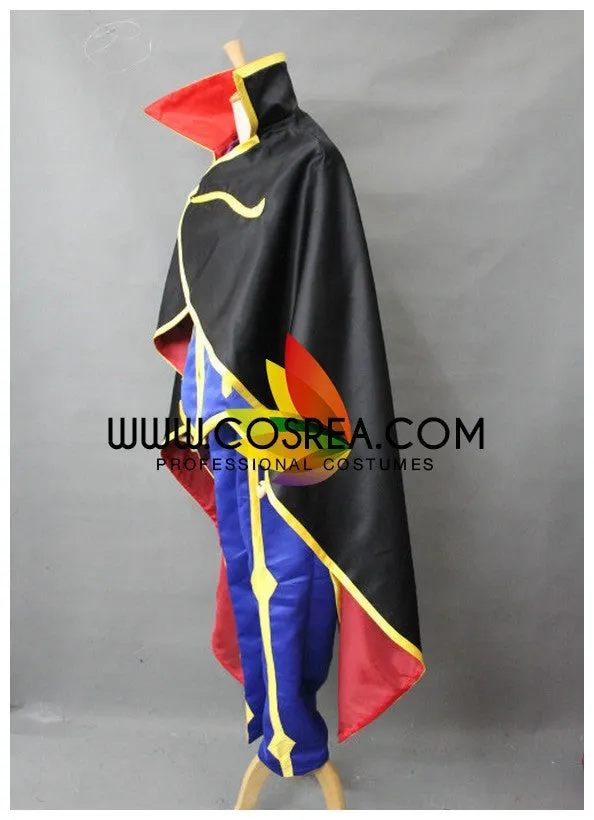 Code Geass Lelouch Zero Cosplay Costume