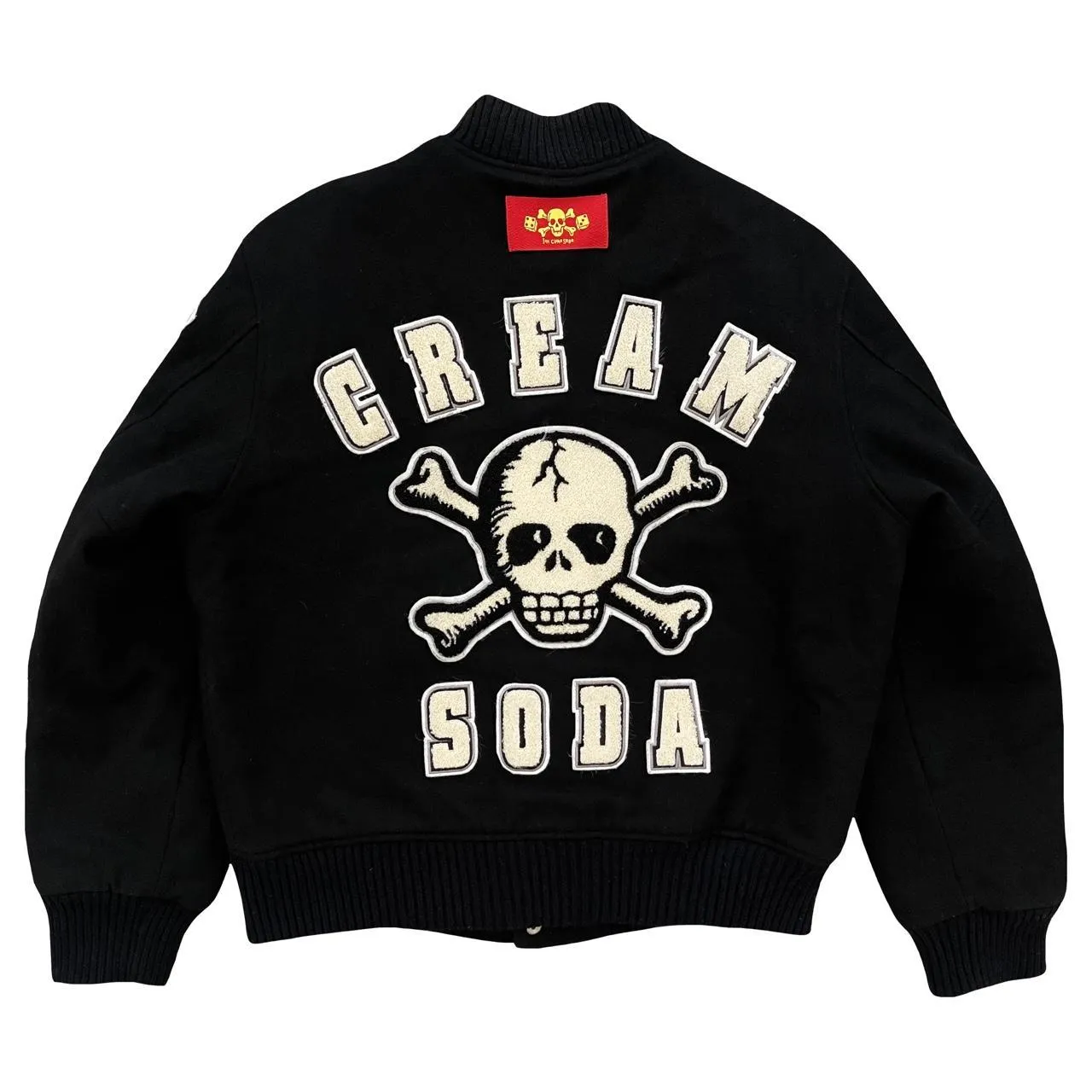 Cream Soda Varsity Jacket