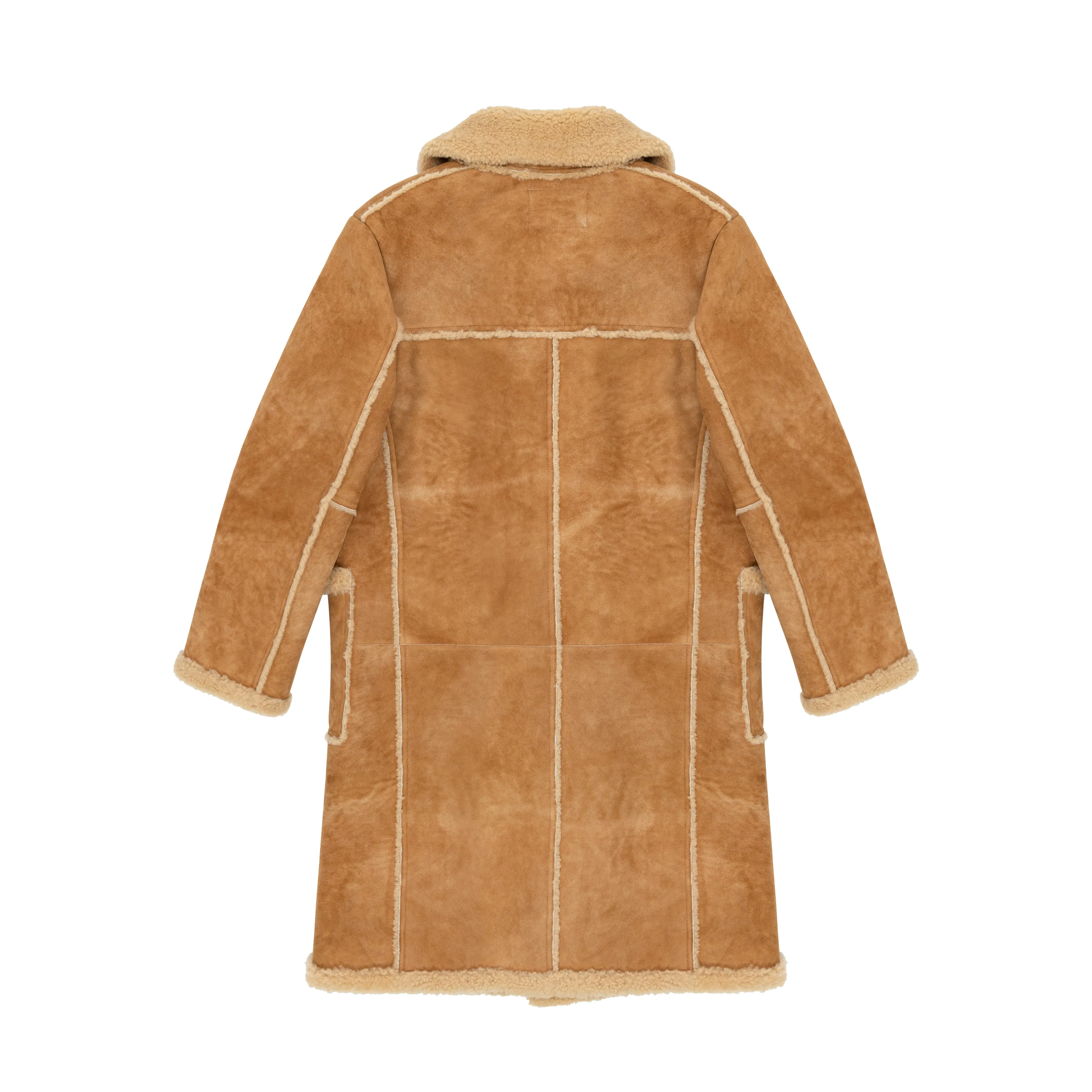 Denim Tears - Men's Winter Recess NYC '23 Shearling Jacket - (Tan)