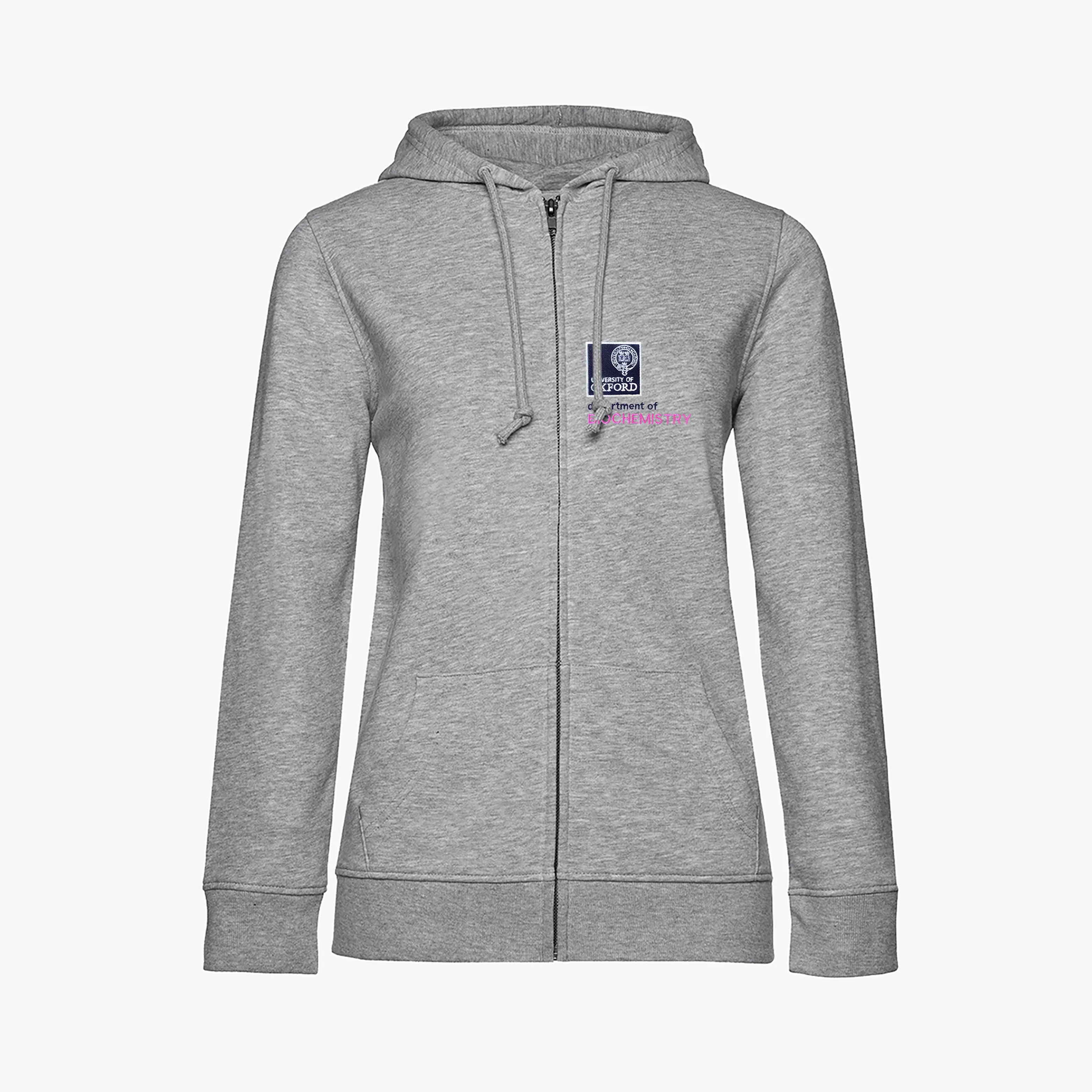 Department of Biochemistry Organic Ladies Zip Hoodie