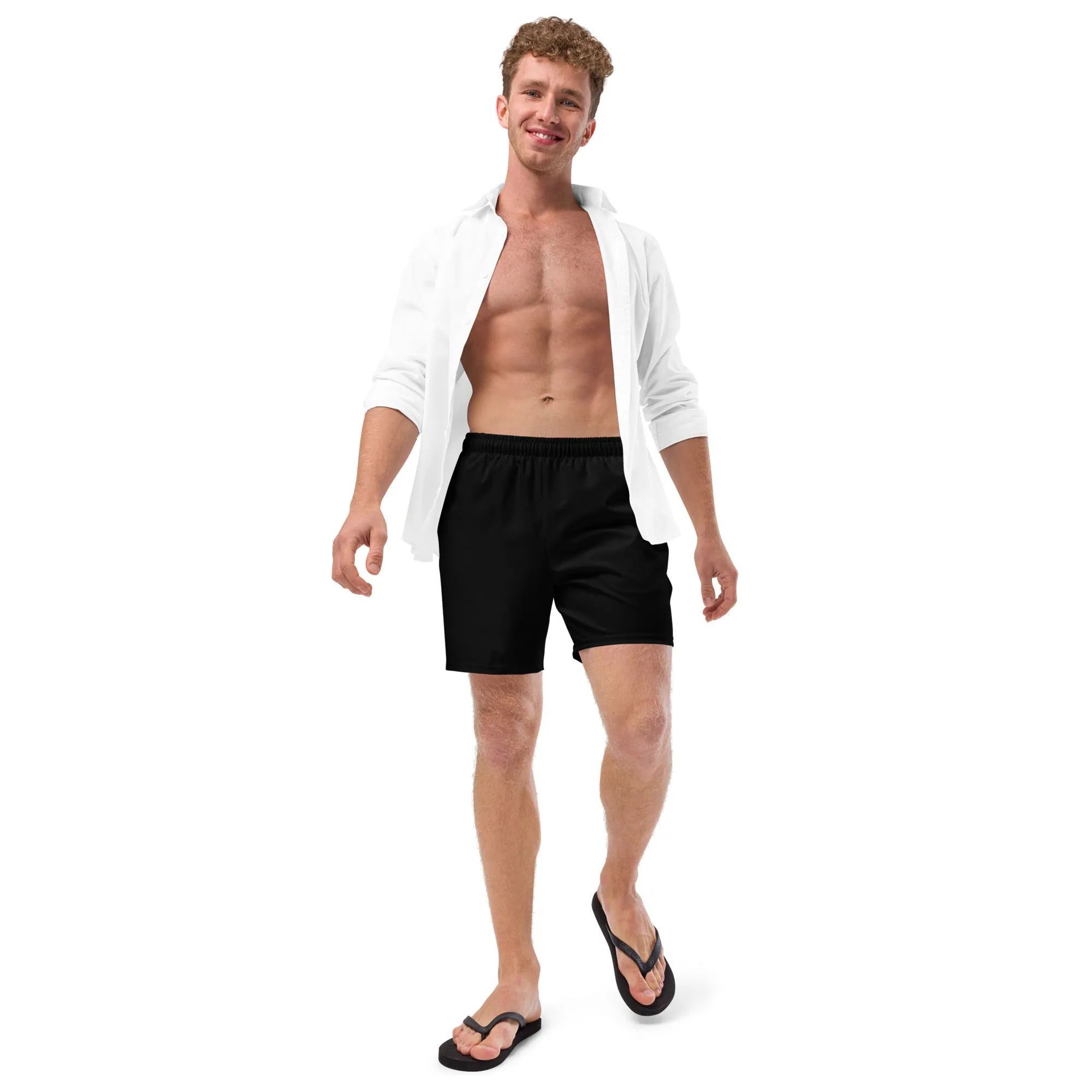 ECO MEN'S SWIM SHORTS |BLACK