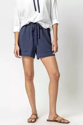 Elastic Waist Drawstring Shorts