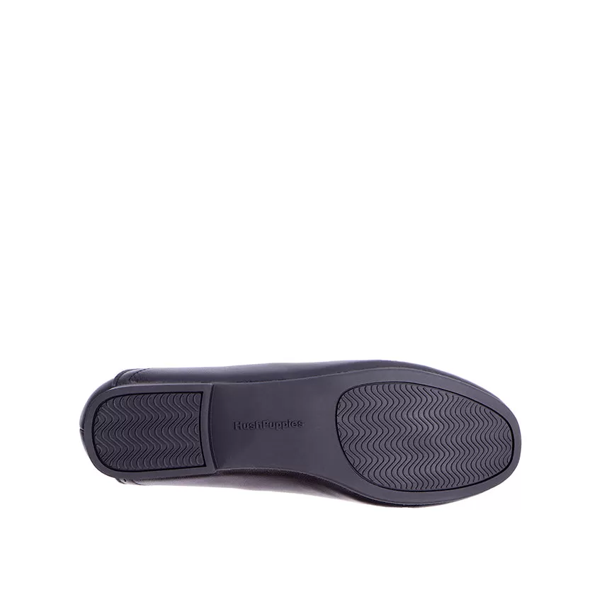 Essence Slipper Women's Shoes - Black Leather