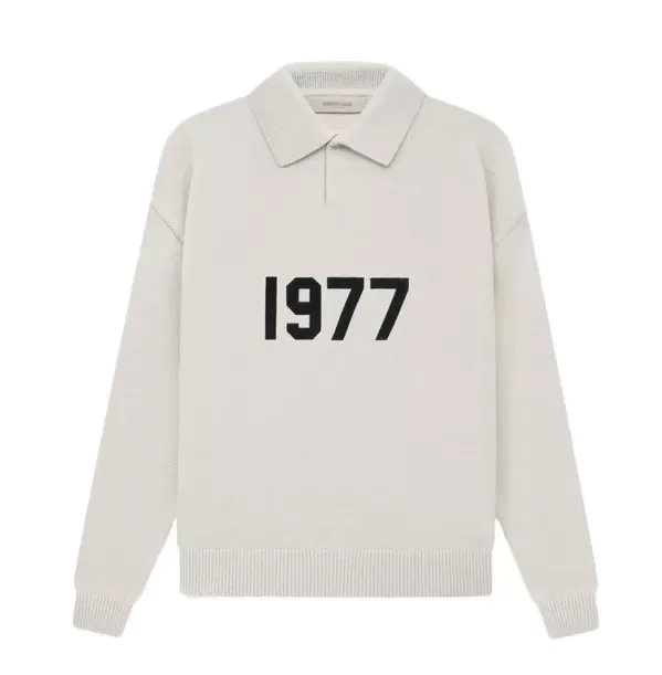 Fear of God Essentials 1977 Knit L/S Polo