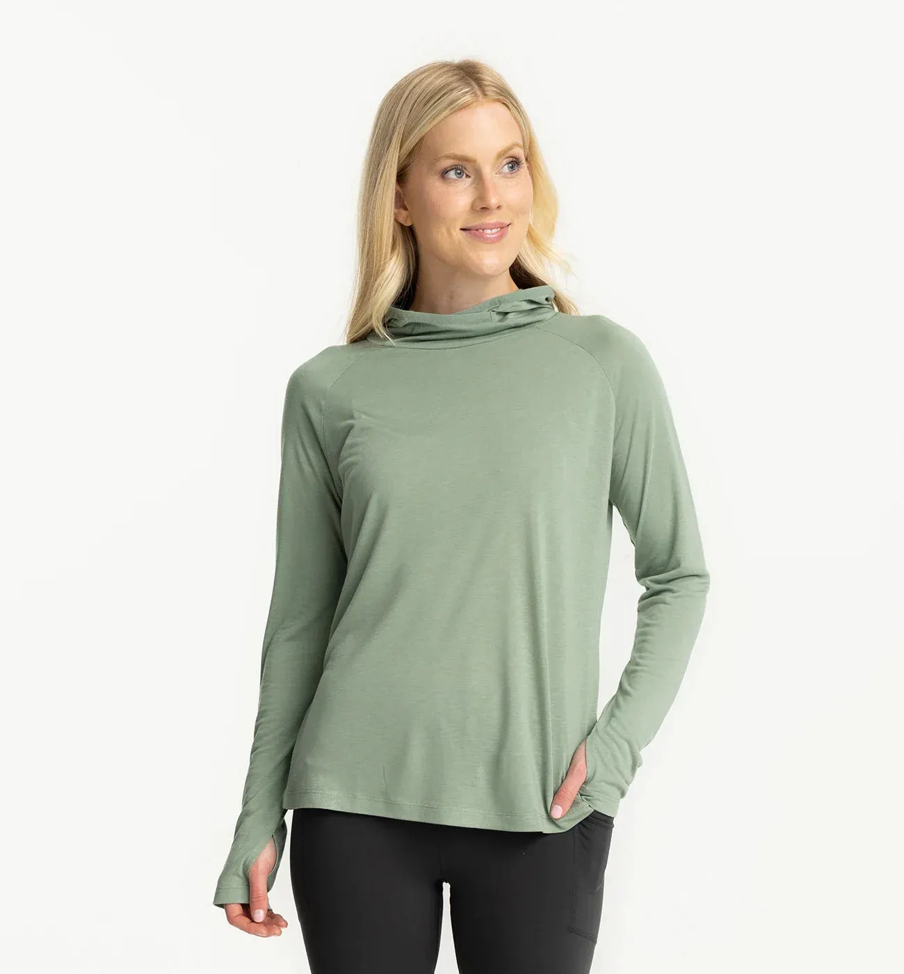 Free Fly Women's Bamboo Lightweight Hoody II