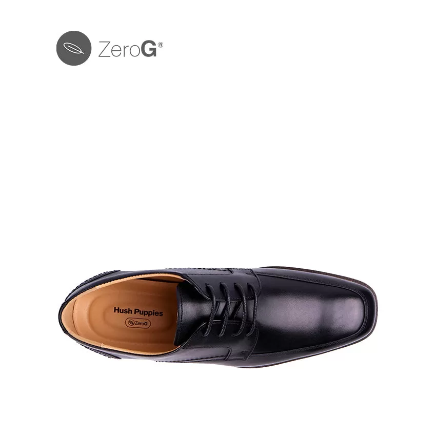 Garland Lace Up At Men's Shoes - Black Leather