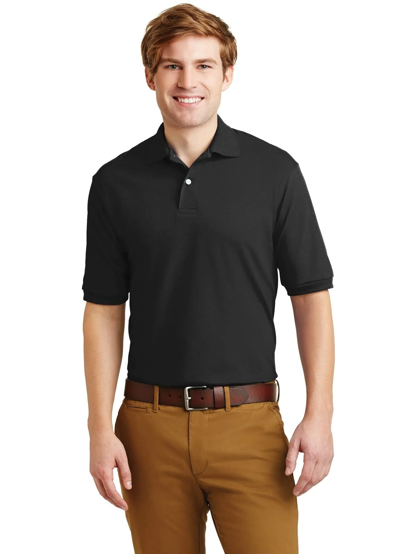 Jerzees SpotShield Jersey Knit Polo Shirt