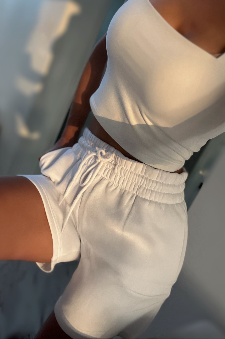 Kendra Shorts - White