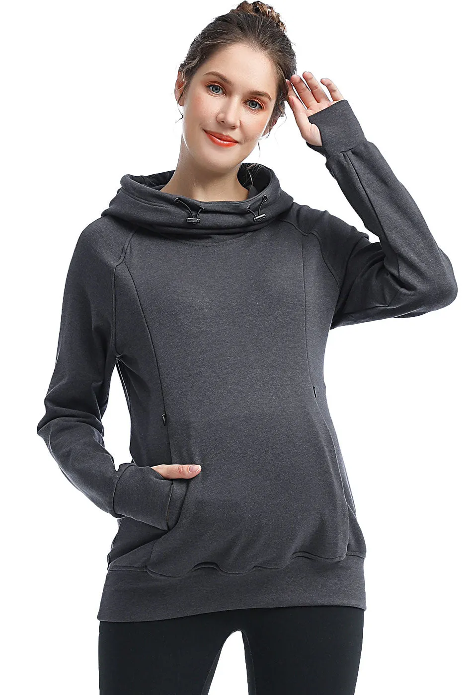 Kimi + Kai Maternity Posie Active Nursing Hoodie