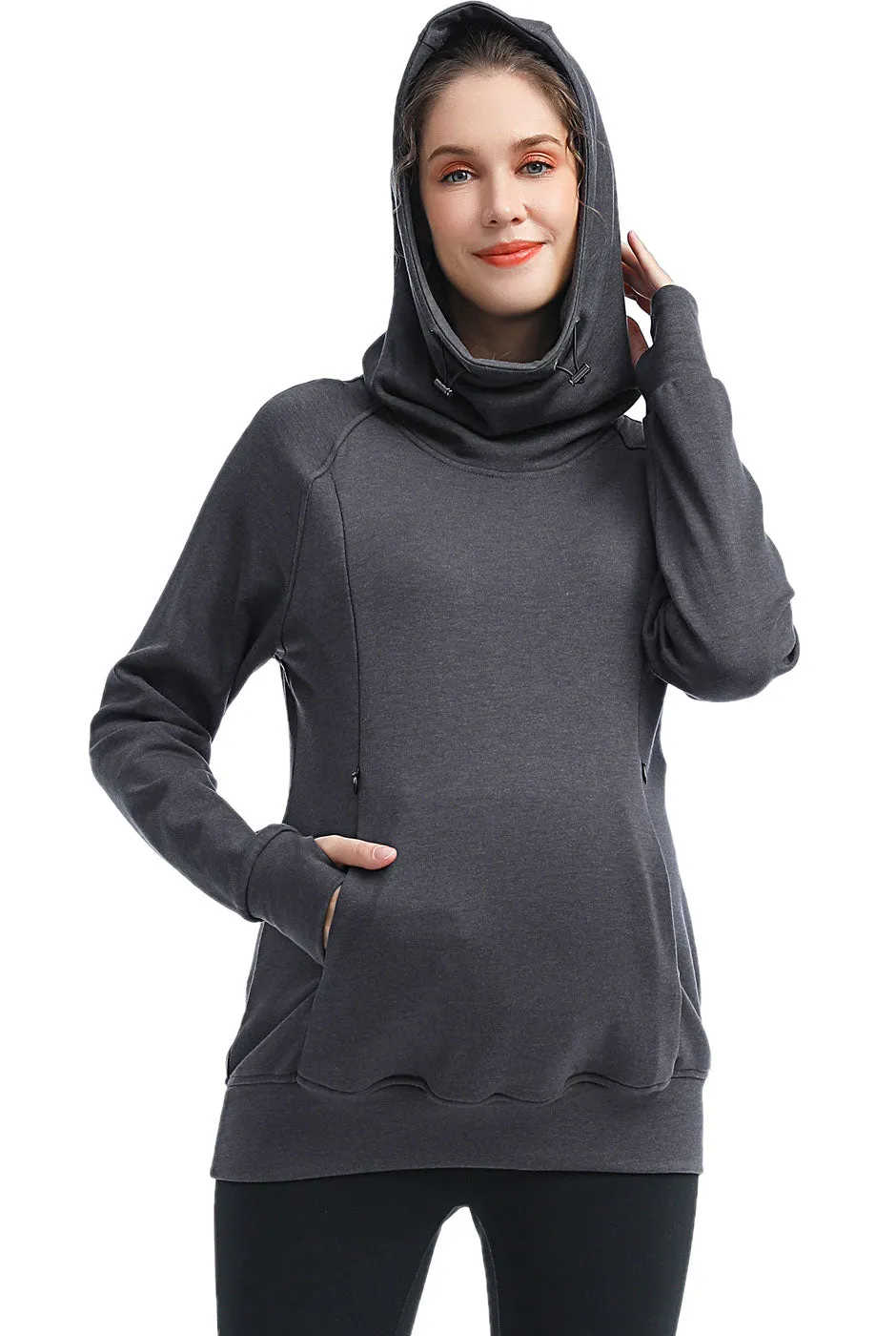 Kimi + Kai Maternity Posie Active Nursing Hoodie