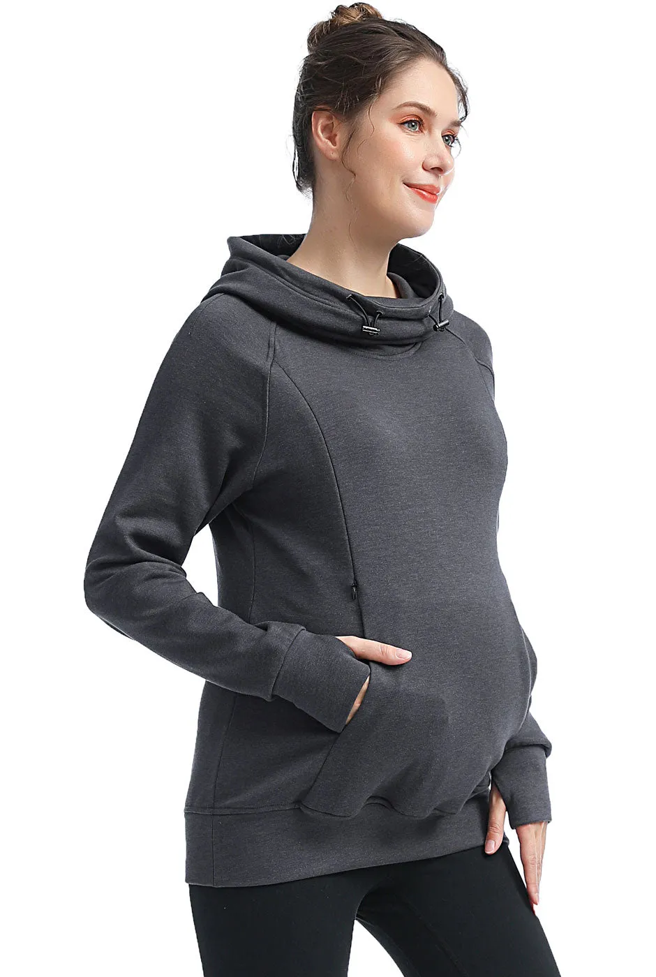 Kimi + Kai Maternity Posie Active Nursing Hoodie