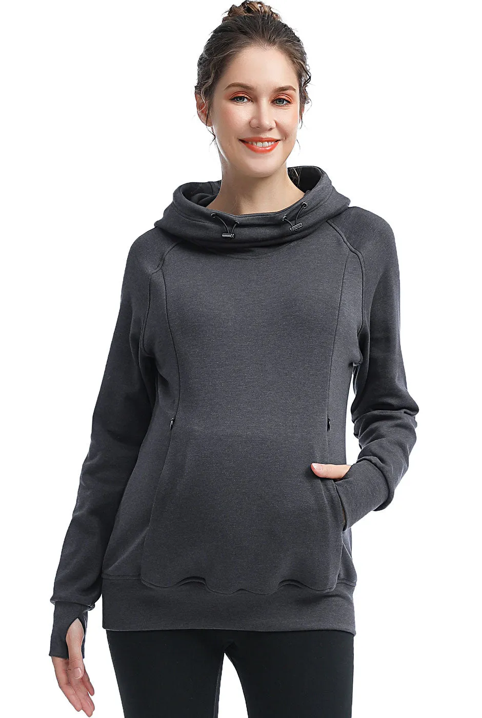 Kimi + Kai Maternity Posie Active Nursing Hoodie