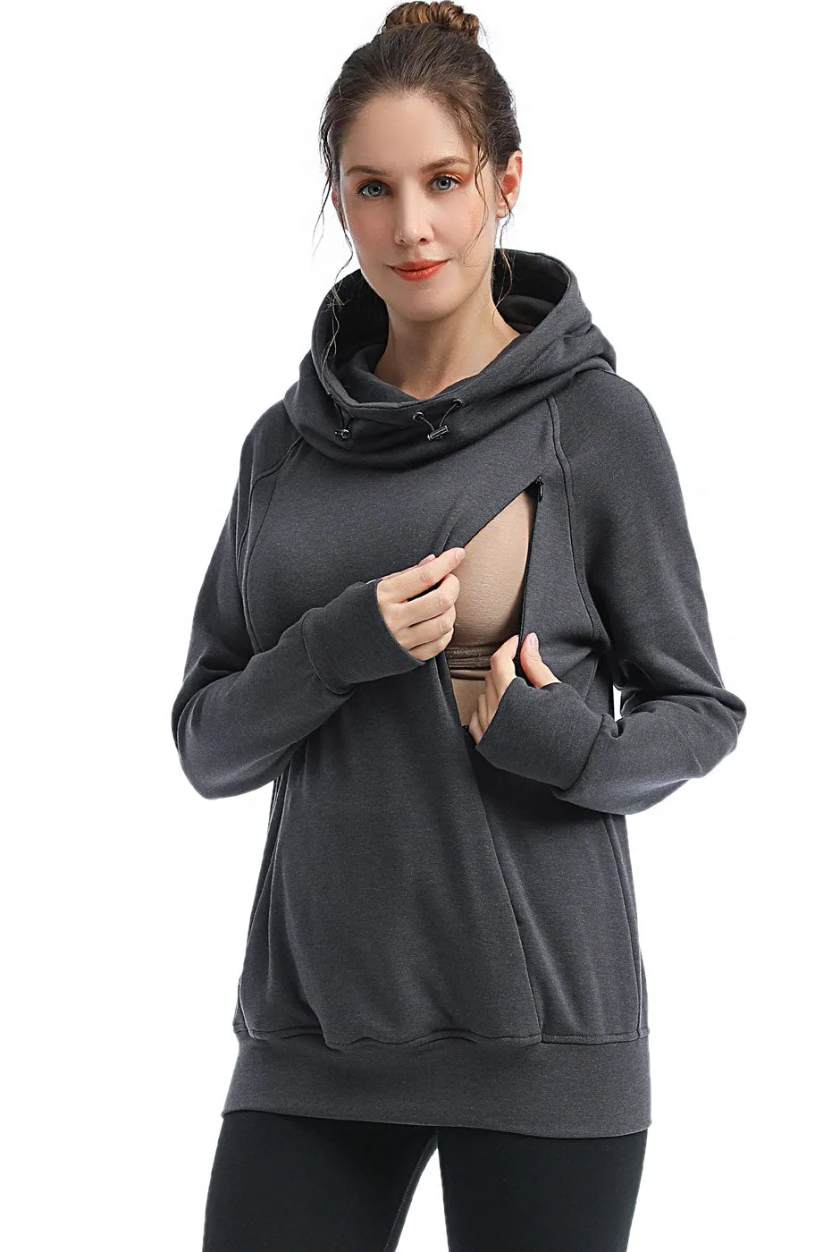 Kimi + Kai Maternity Posie Active Nursing Hoodie