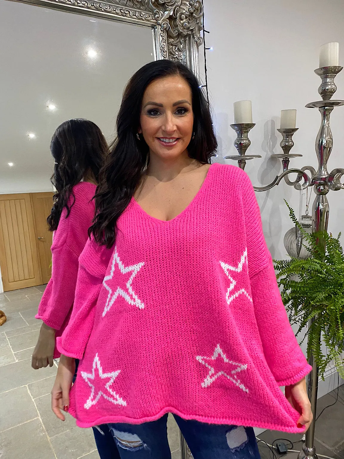 Knitted Star Jumper Norah