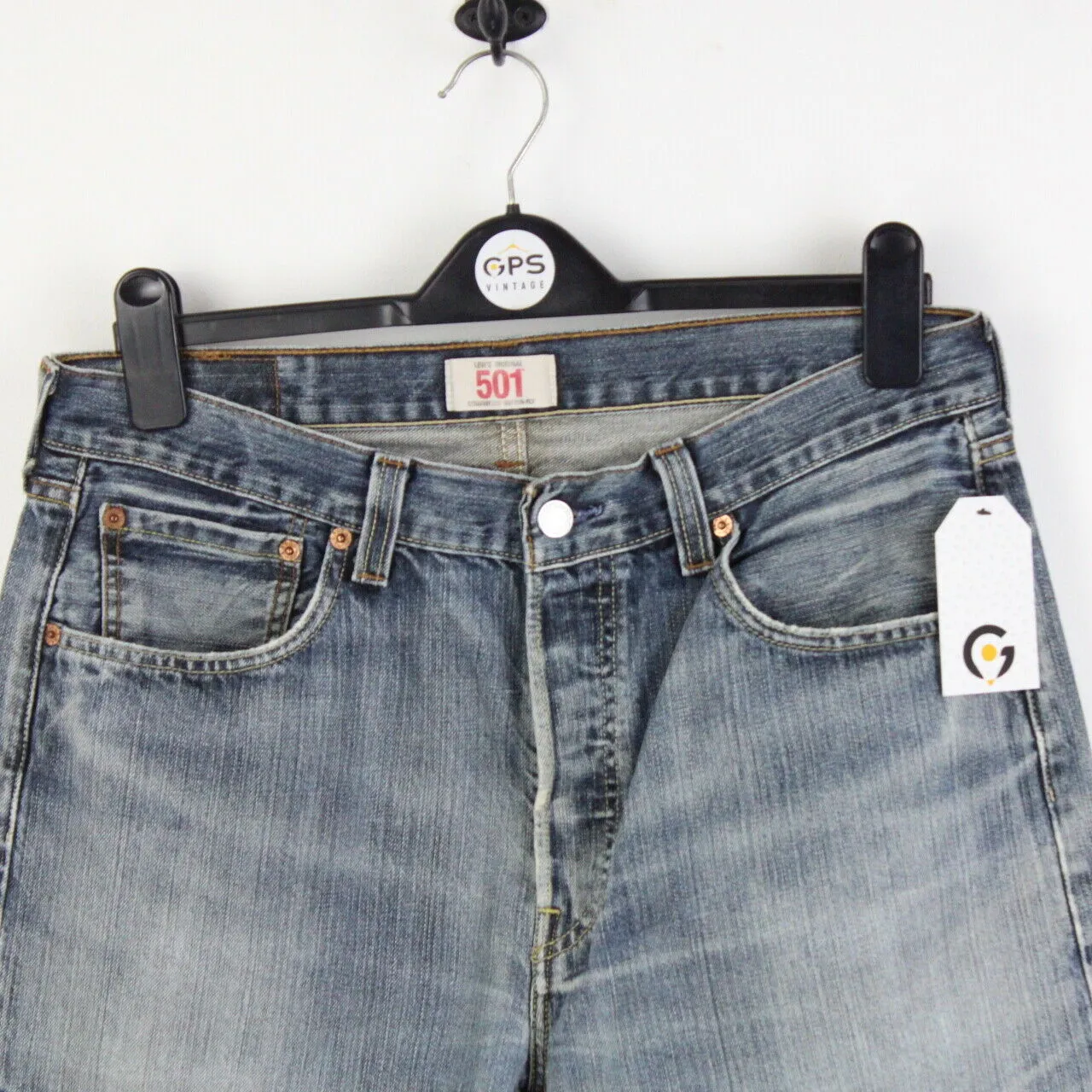 LEVIS 501 Jeans Mid Blue | W34 L32