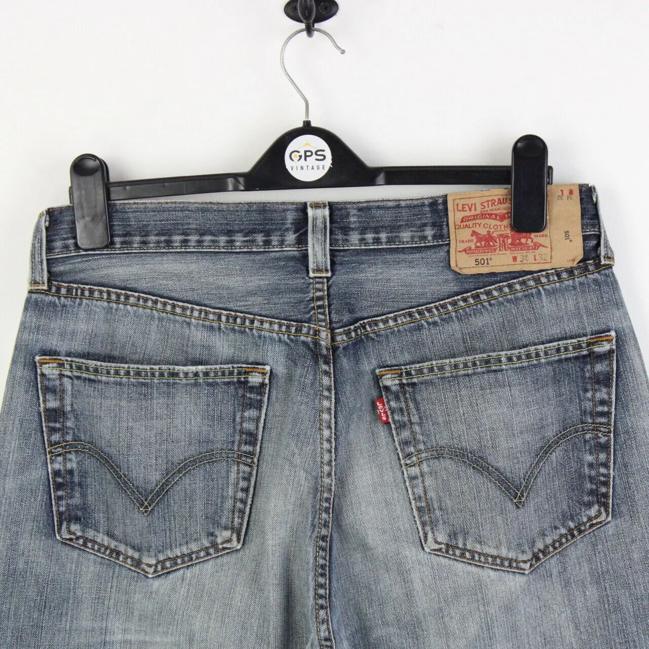 LEVIS 501 Jeans Mid Blue | W34 L32