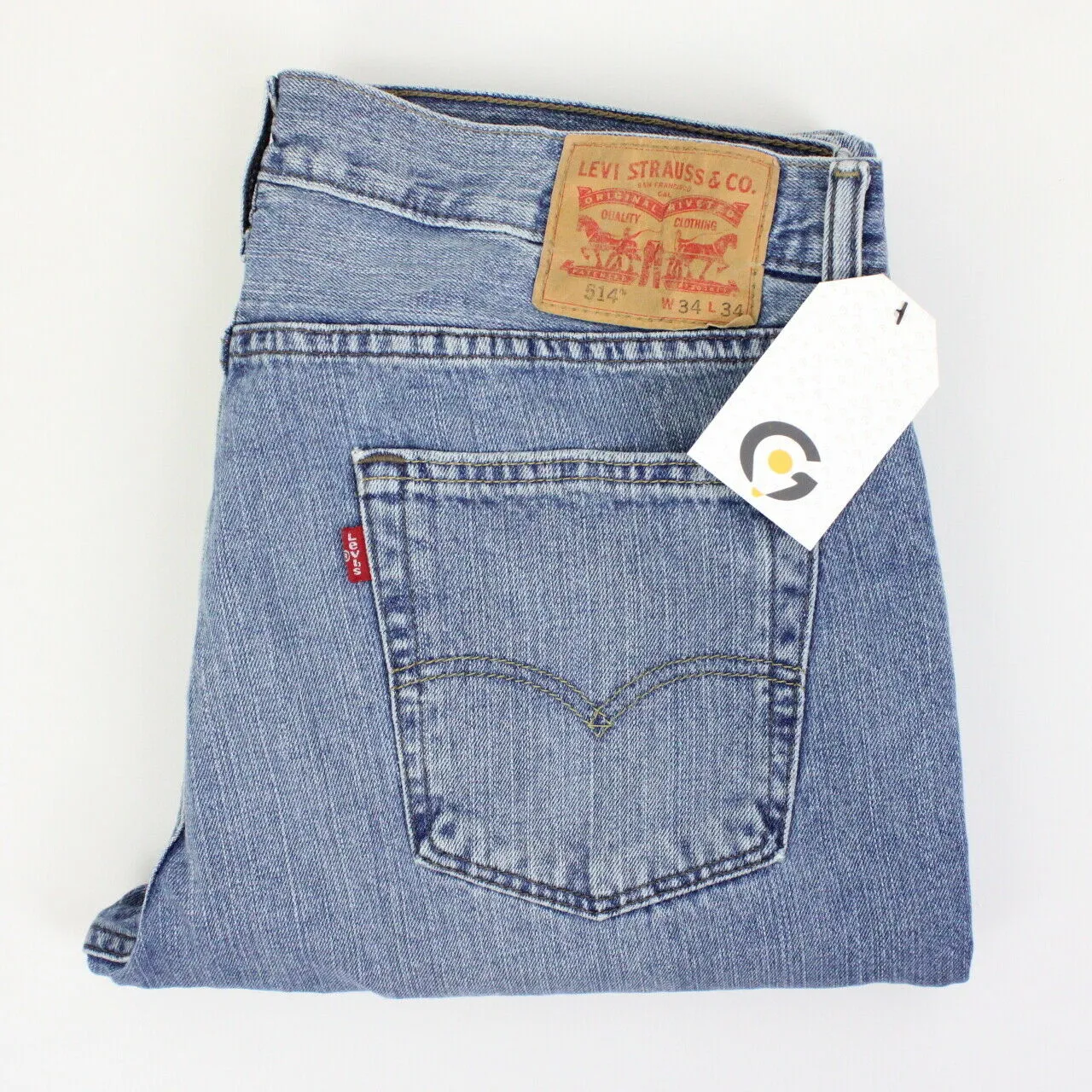 LEVIS 514 Jeans Mid Blue | W36 L34