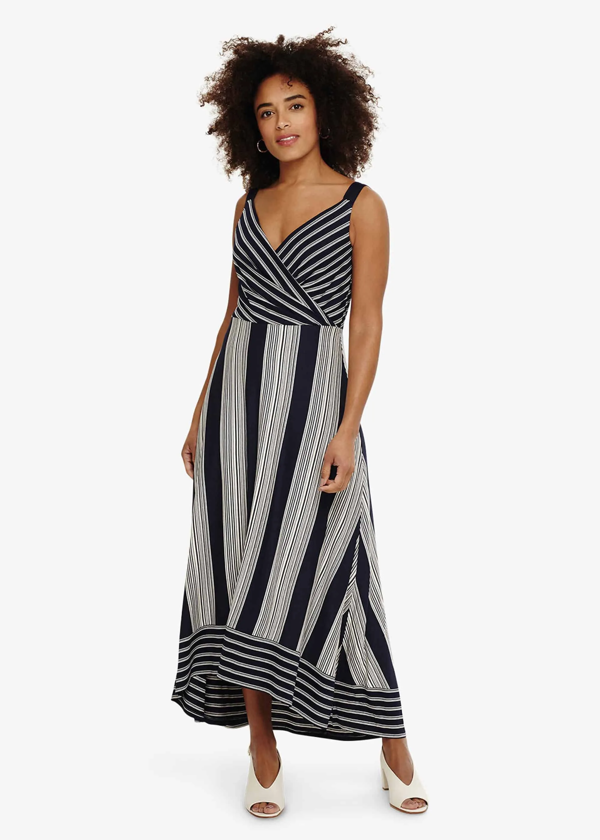 Maisie Striped Maxi Dress