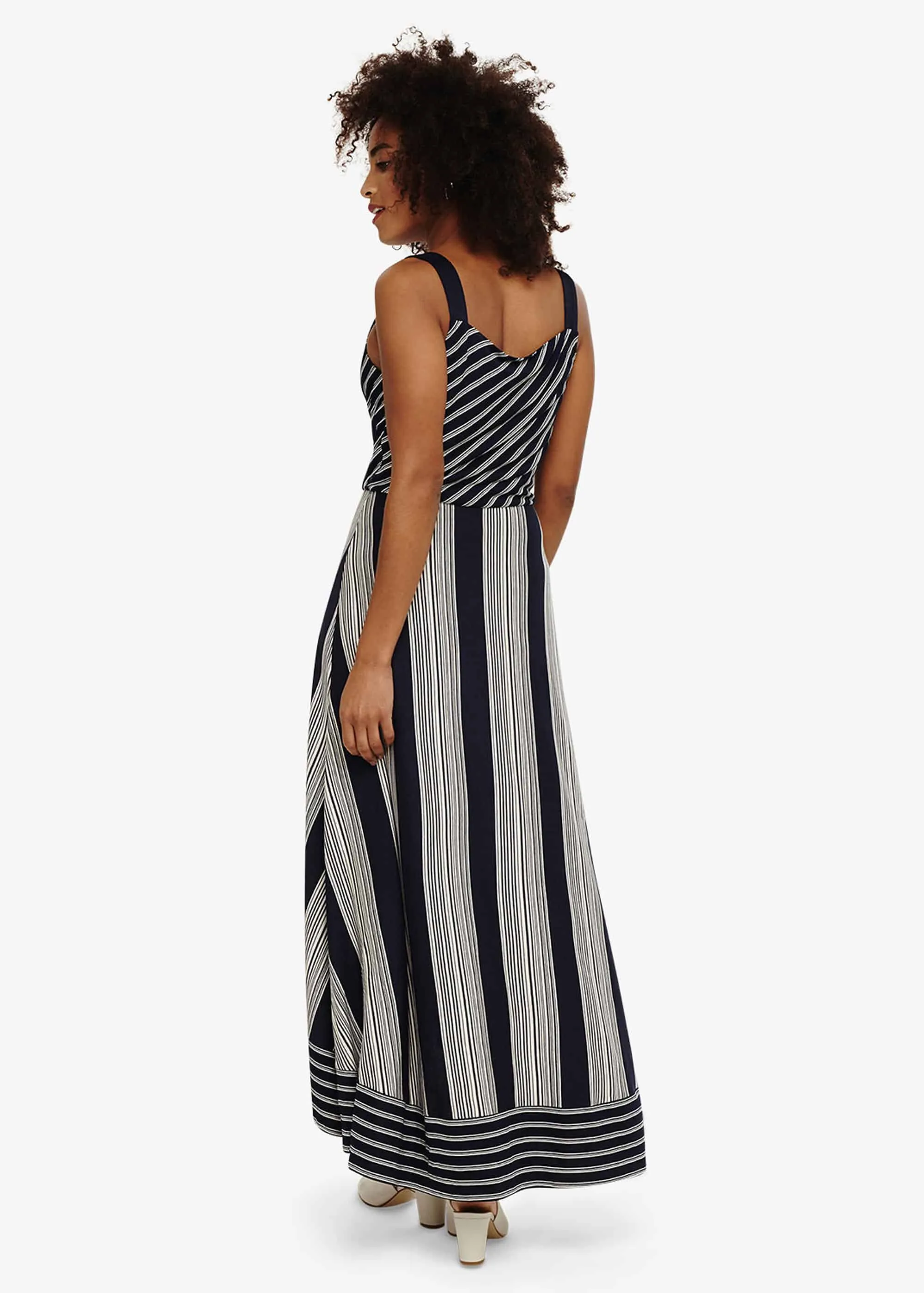 Maisie Striped Maxi Dress