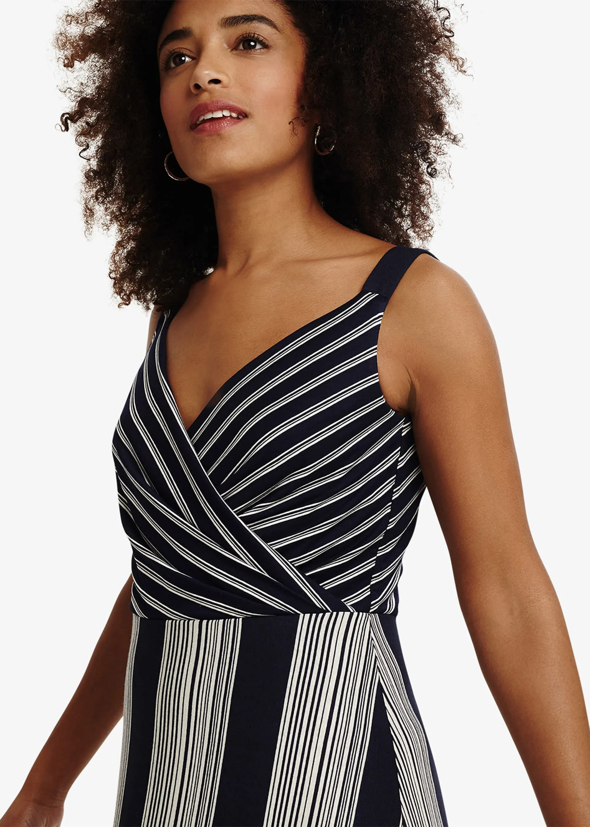 Maisie Striped Maxi Dress