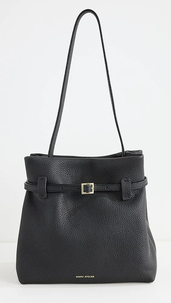 MANU Atelier   Mini Tote Du Jour Full Grain Calf Leather Bag 