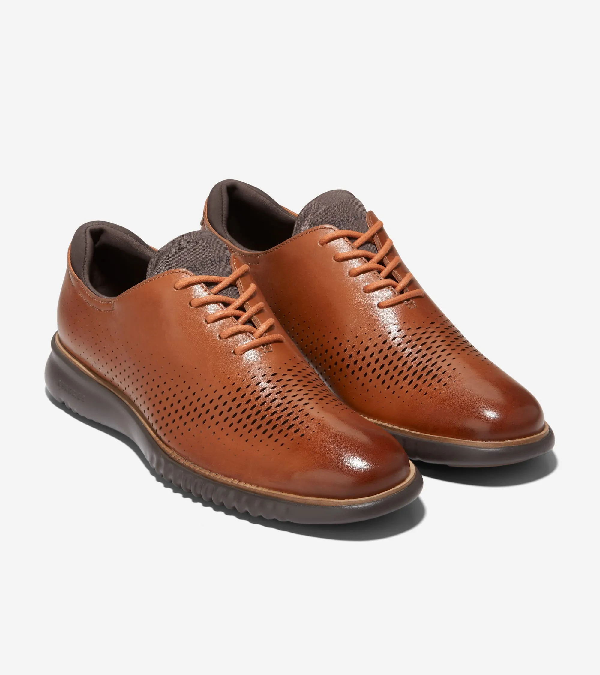 Men's 2.ZERGRAND Laser Wingtip Oxfords