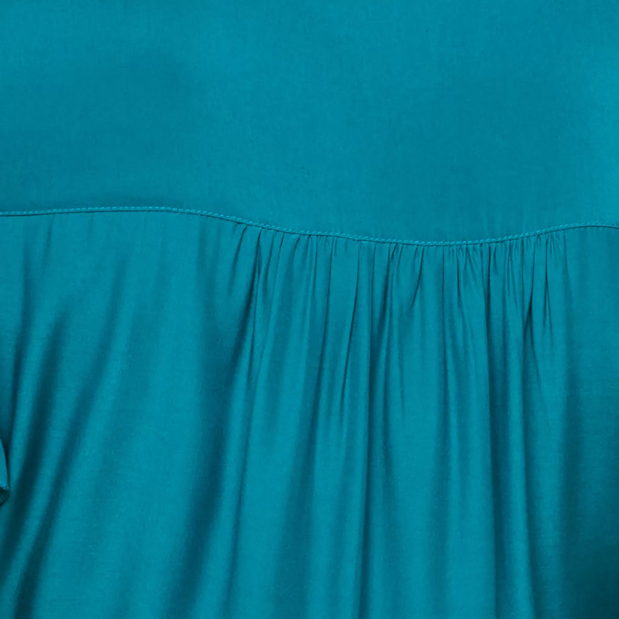 Neelie Button Dress :: Teal