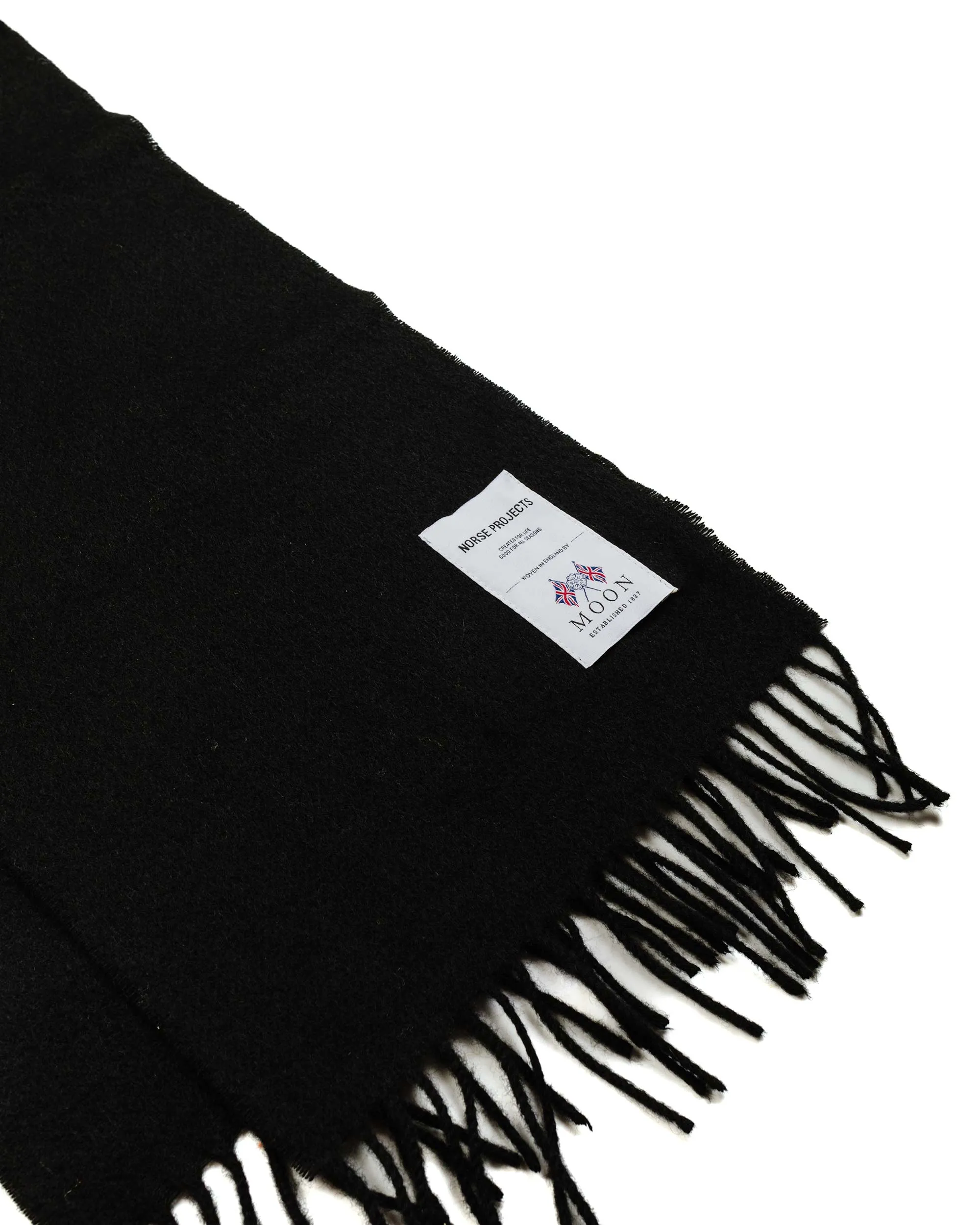 Norse Projects Moon Lambswool Scarf Dark Navy