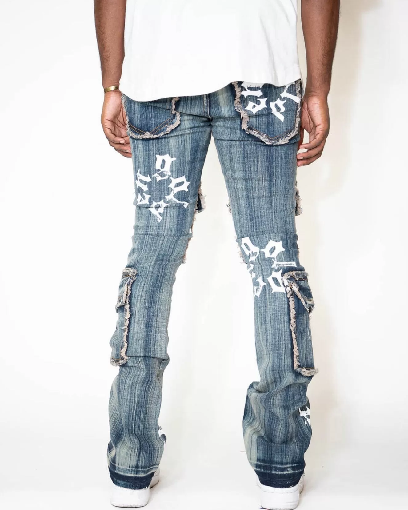 Patchwork Denim Jean