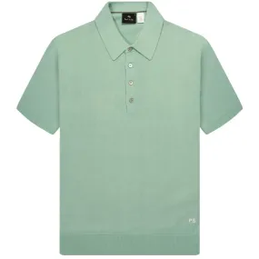 Paul Smith Classic Knit Polo Green