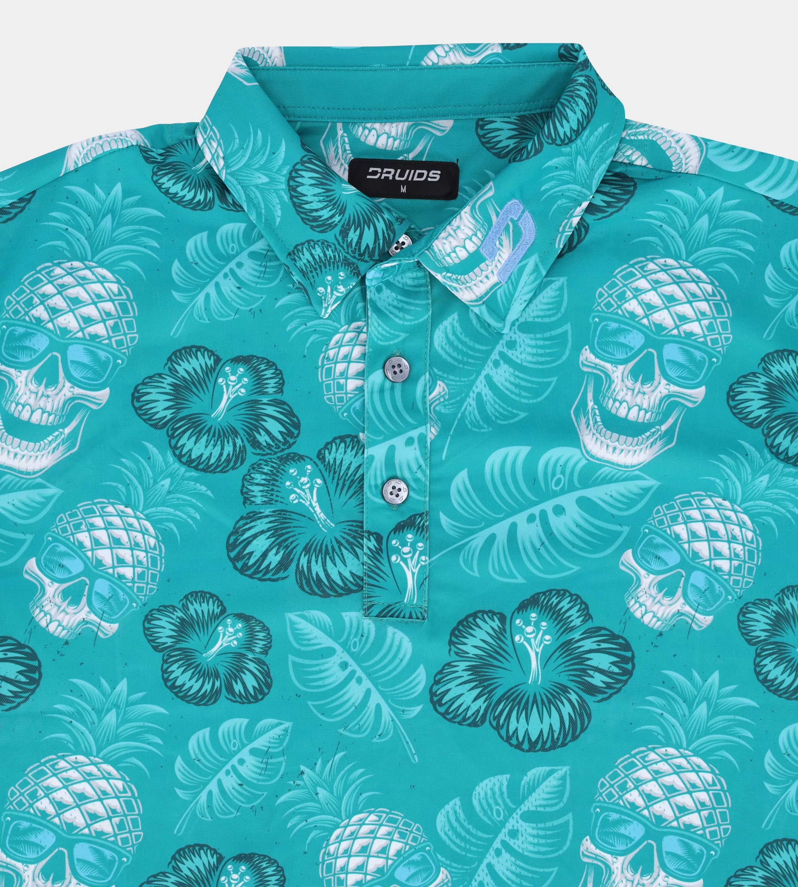 PINEAPPLE SKULLZ 2.0 POLO - GREEN