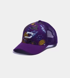 PINEAPPLE SKULLZ CAP - PURPLE