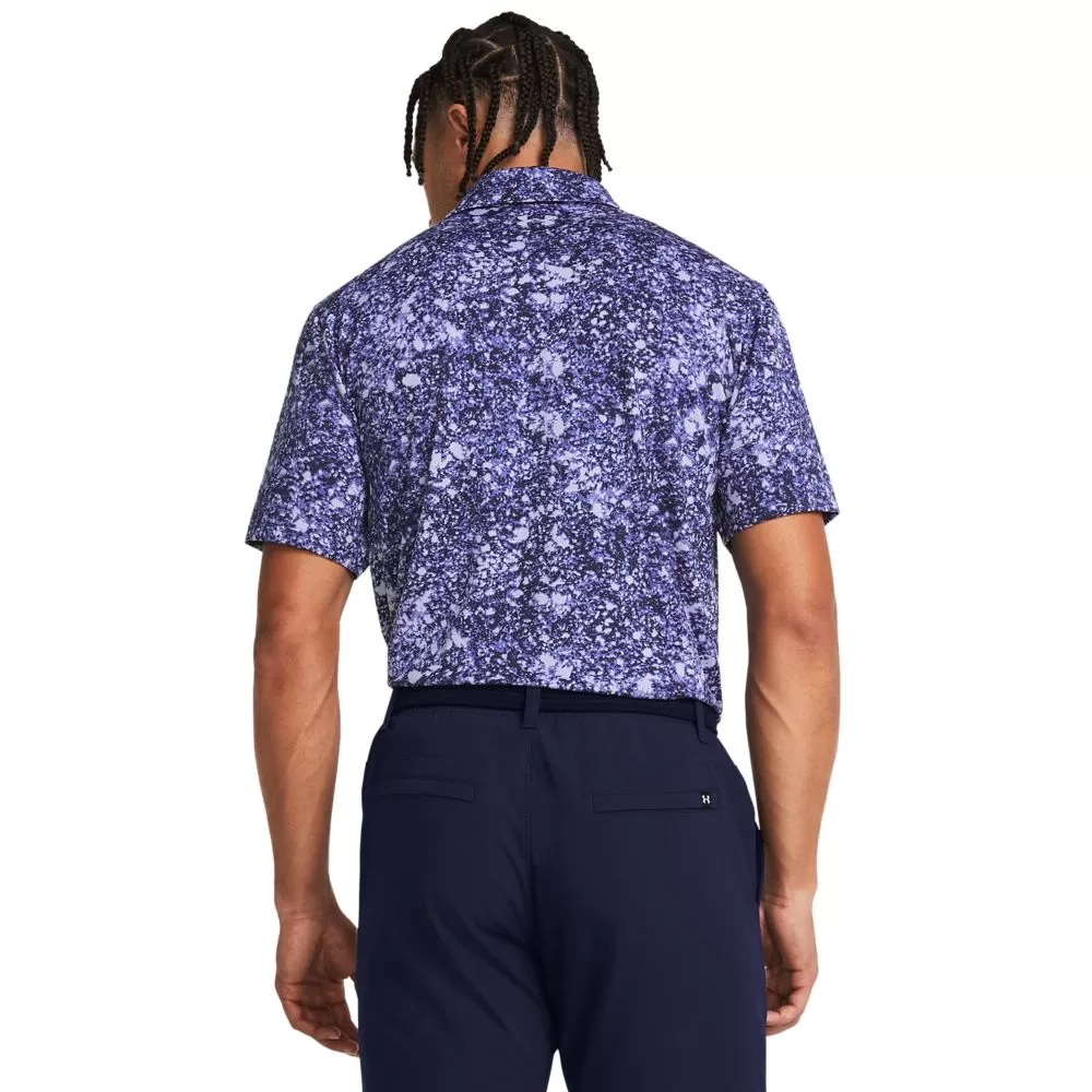 Playoff 3.0 Printed Polo Midnight Navy - SS24