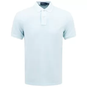 Polo Golf Classic Fit Cotton Knit Polo Sky Blue - SU24