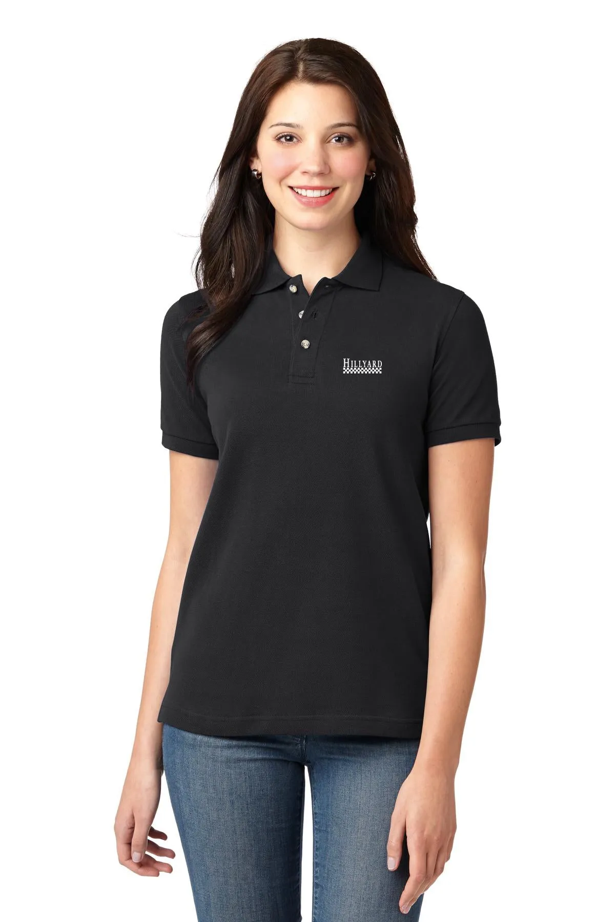 Port Authority Ladies Pique Knit Polo