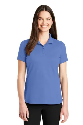 Port Authority Ladies SuperPro Knit Polo LK164 Ultramarine Blue